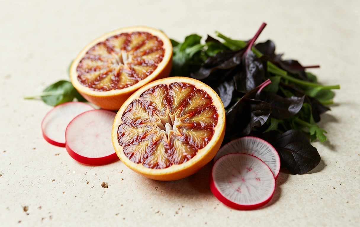 Verse nutriëntrijke ingrediënten