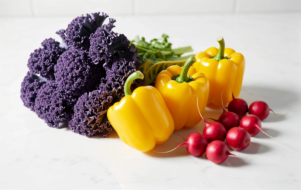 Verse groenten voor gezonde voeding